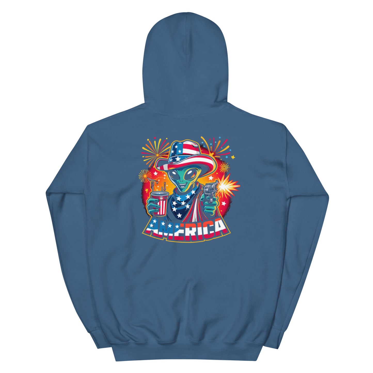 America Alien Hoodie