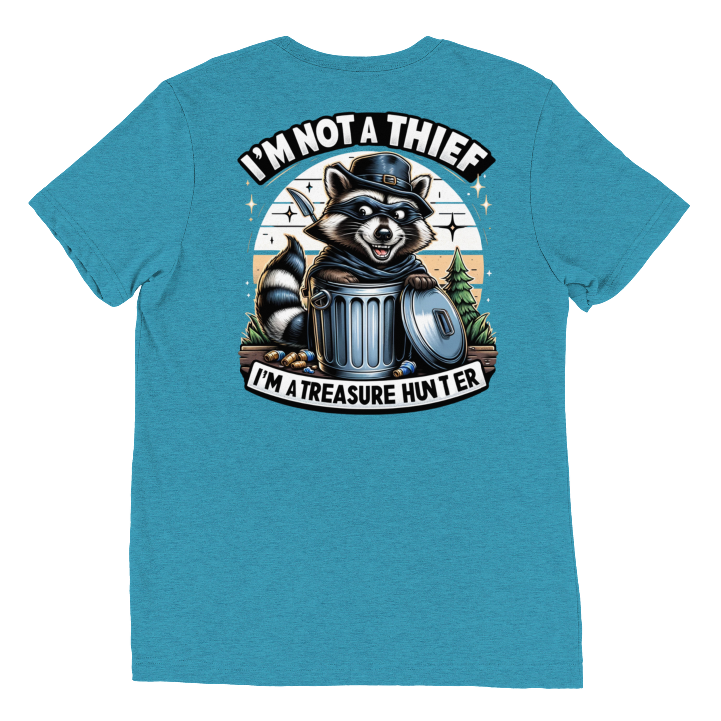 Raccoon Treasure Hunter Tee
