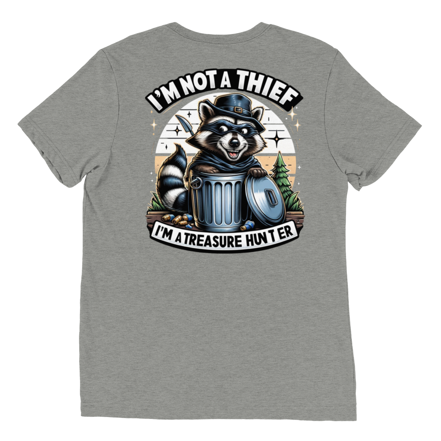 Raccoon Treasure Hunter Tee