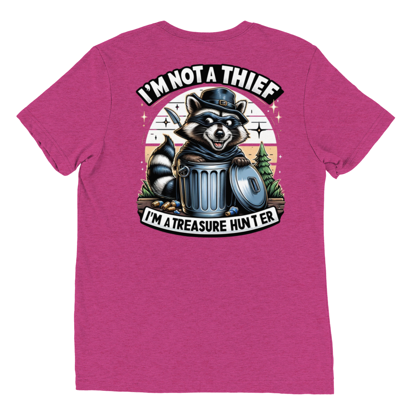 Raccoon Treasure Hunter Tee