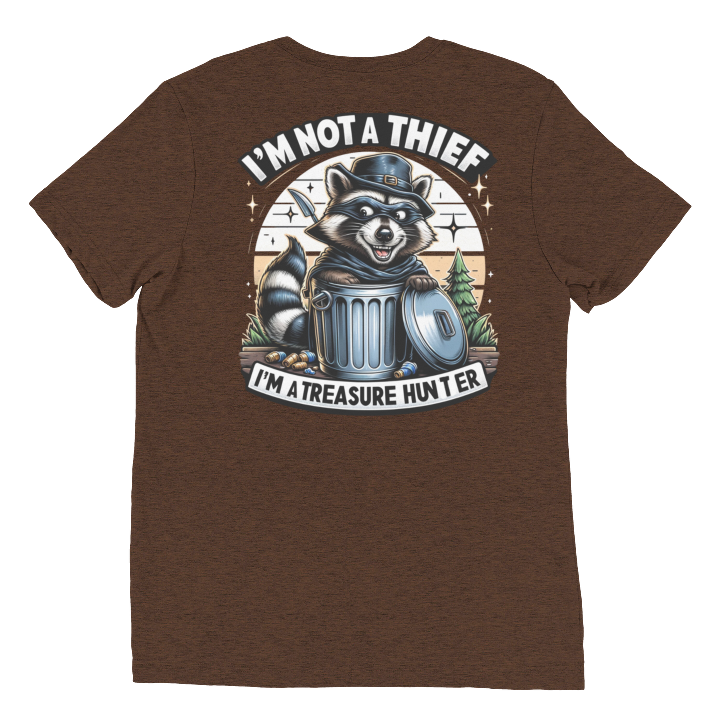 Raccoon Treasure Hunter Tee