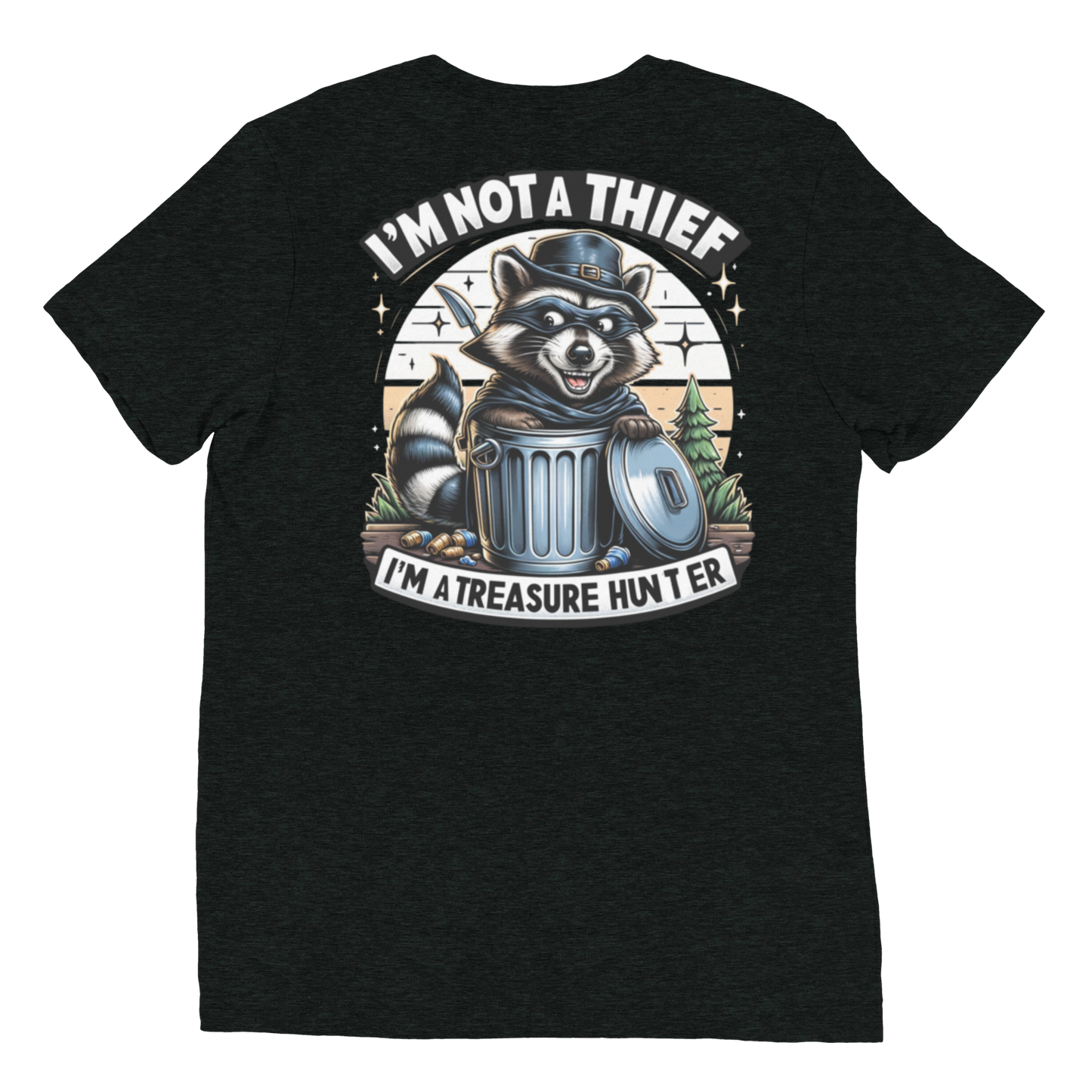 Raccoon Treasure Hunter Tee