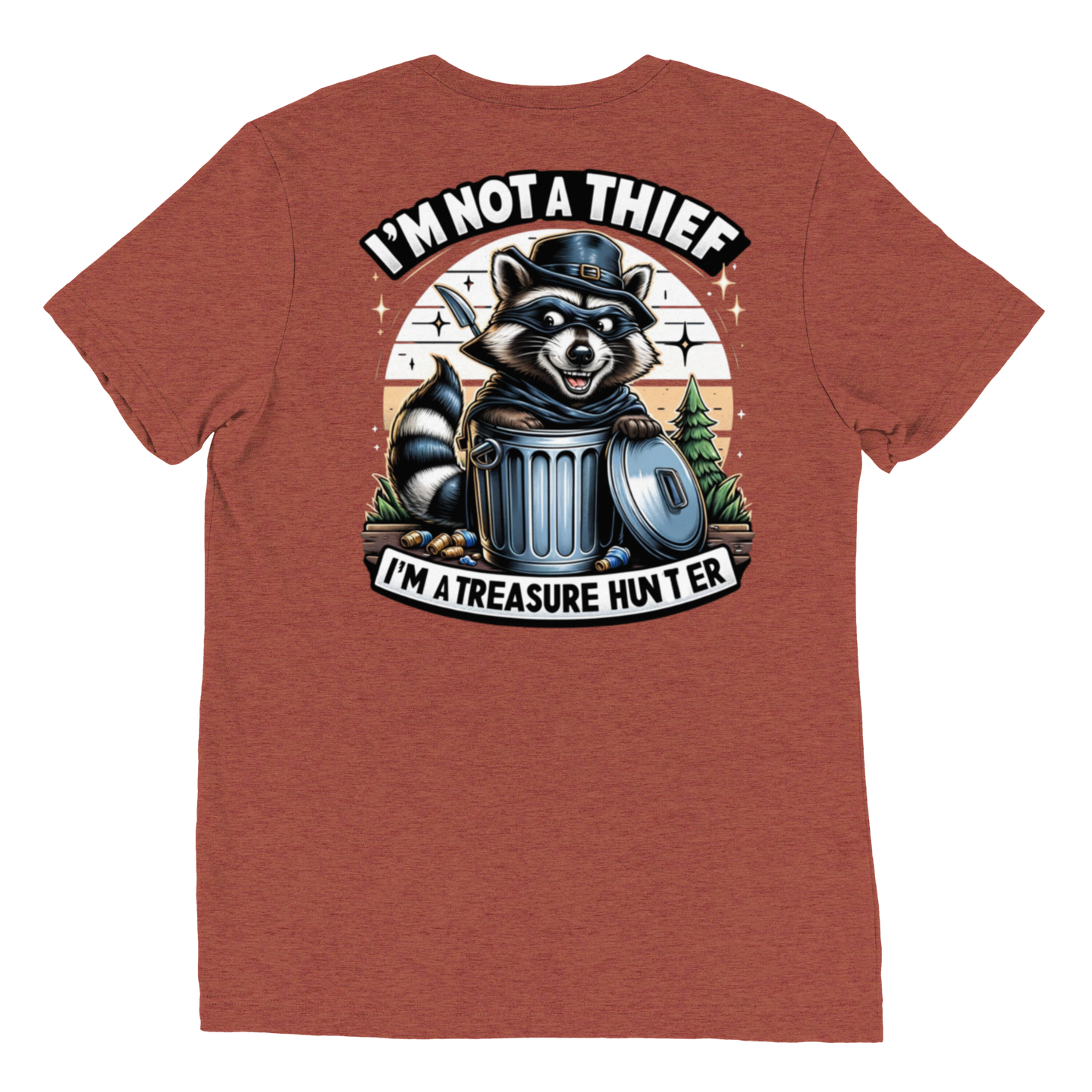 Raccoon Treasure Hunter Tee