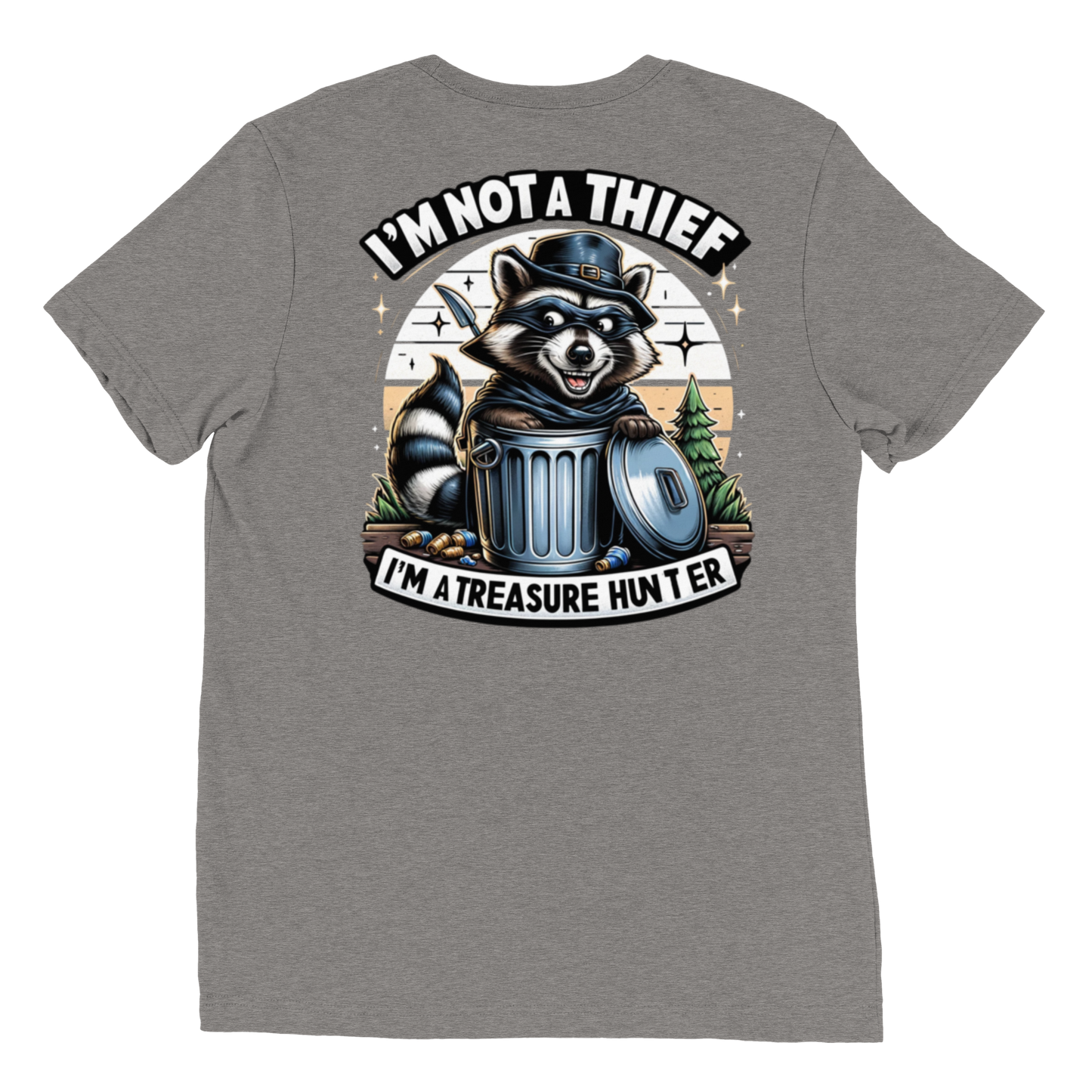 Raccoon Treasure Hunter Tee
