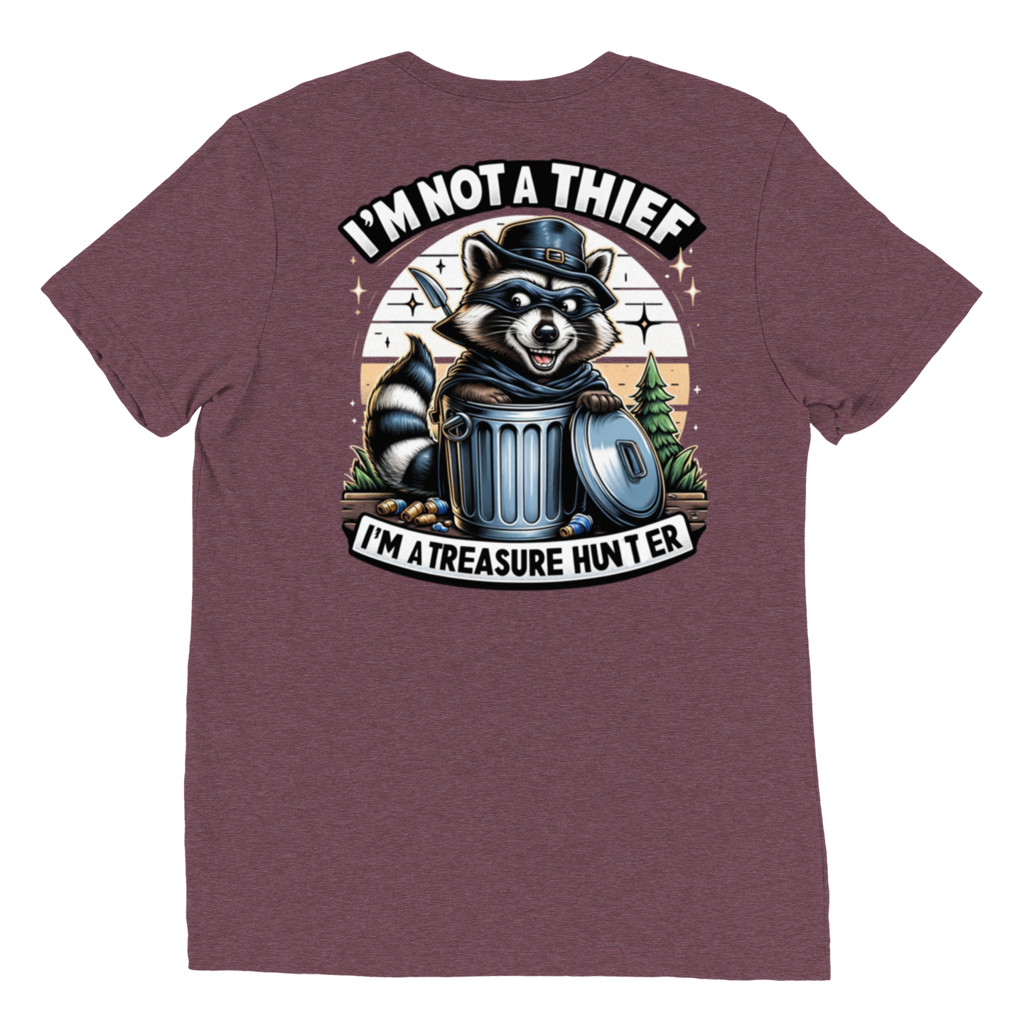 Raccoon Treasure Hunter Tee
