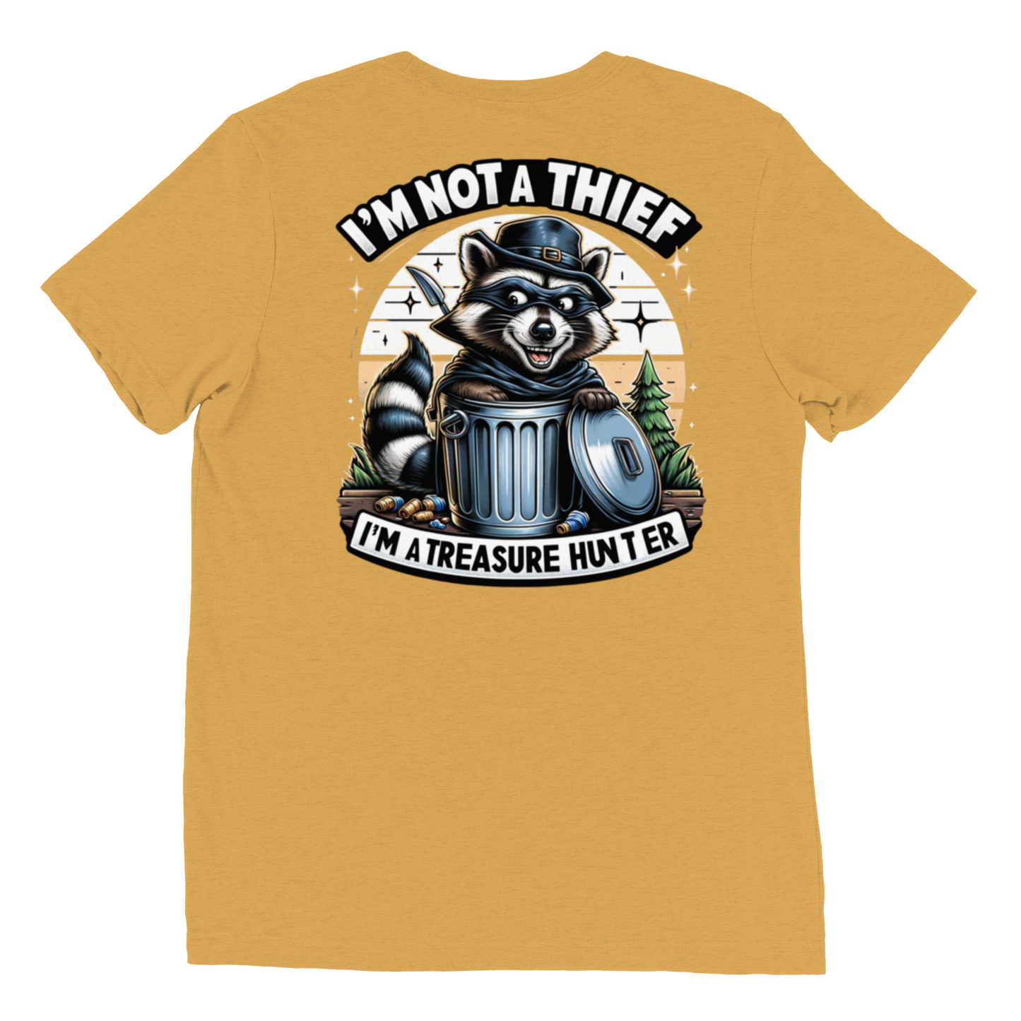 Raccoon Treasure Hunter Tee