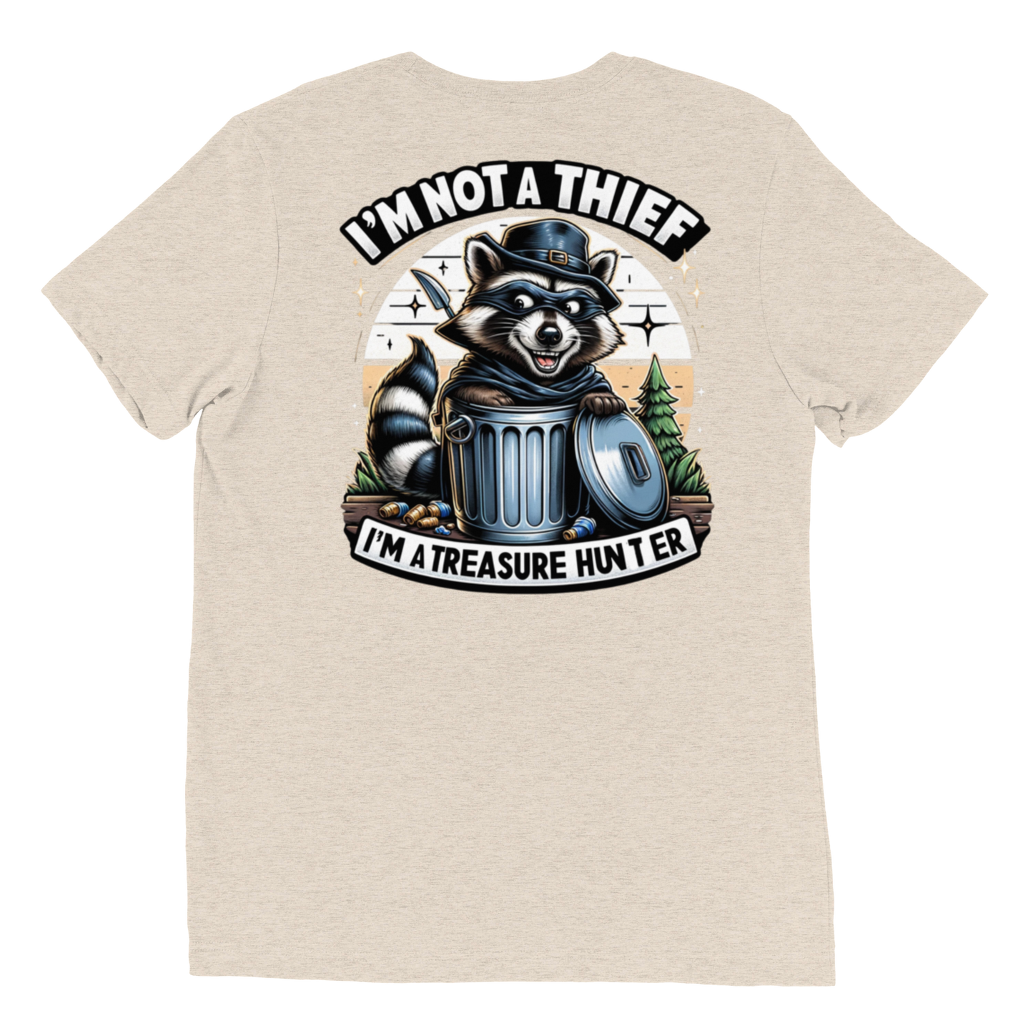 Raccoon Treasure Hunter Tee