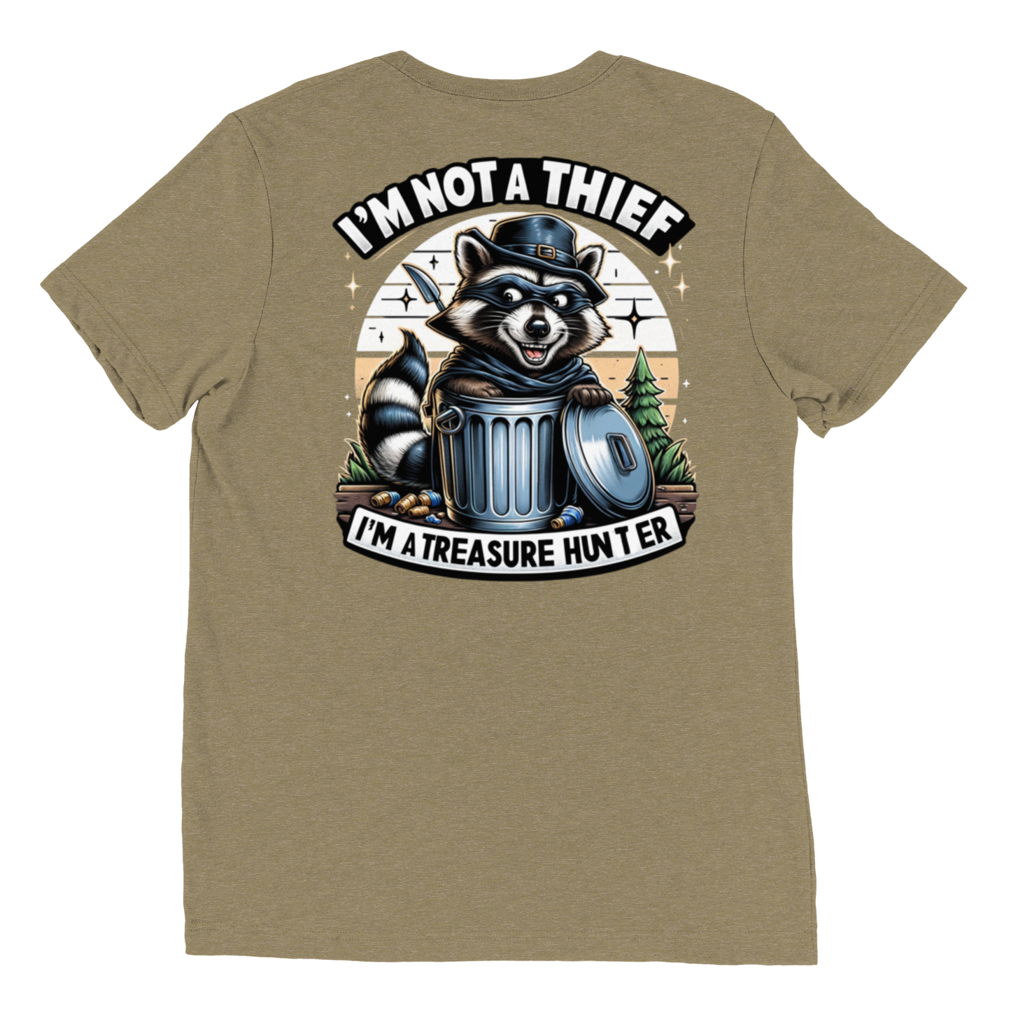 Raccoon Treasure Hunter Tee