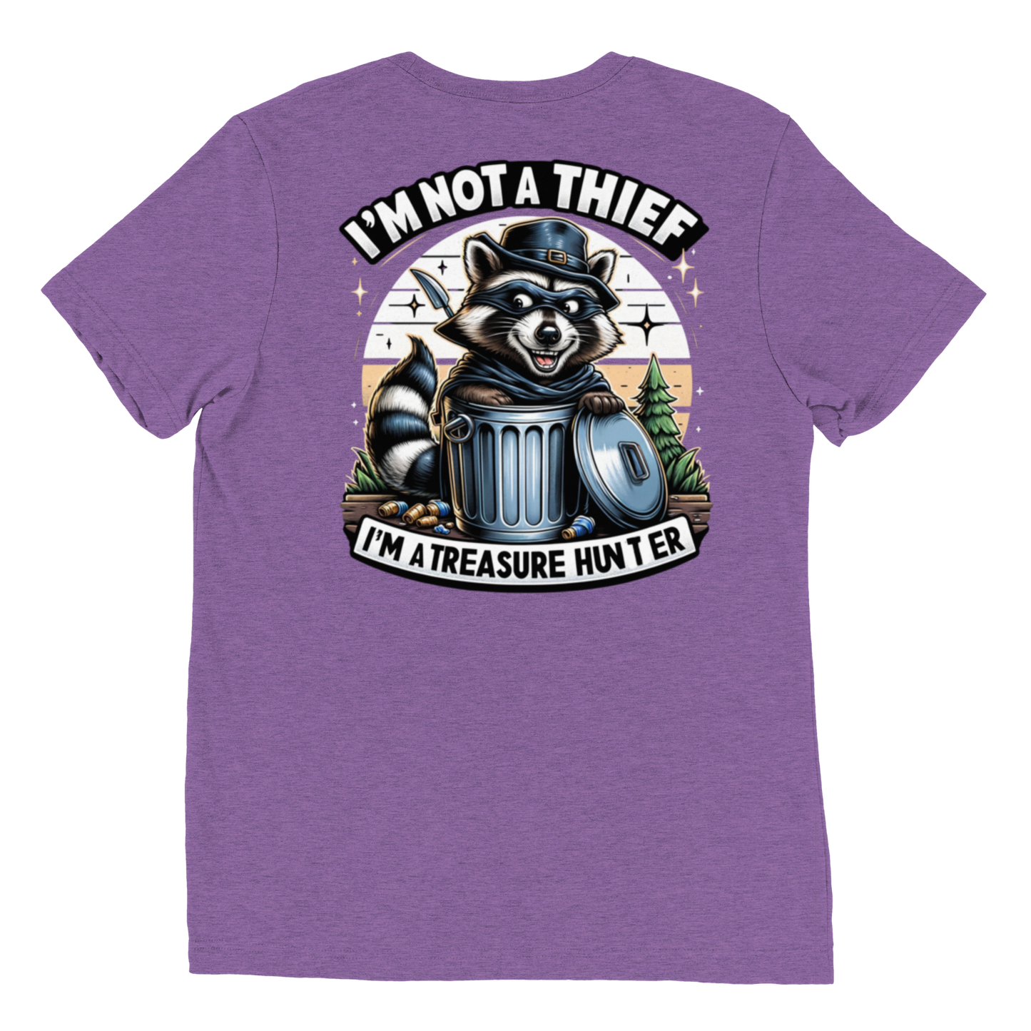 Raccoon Treasure Hunter Tee