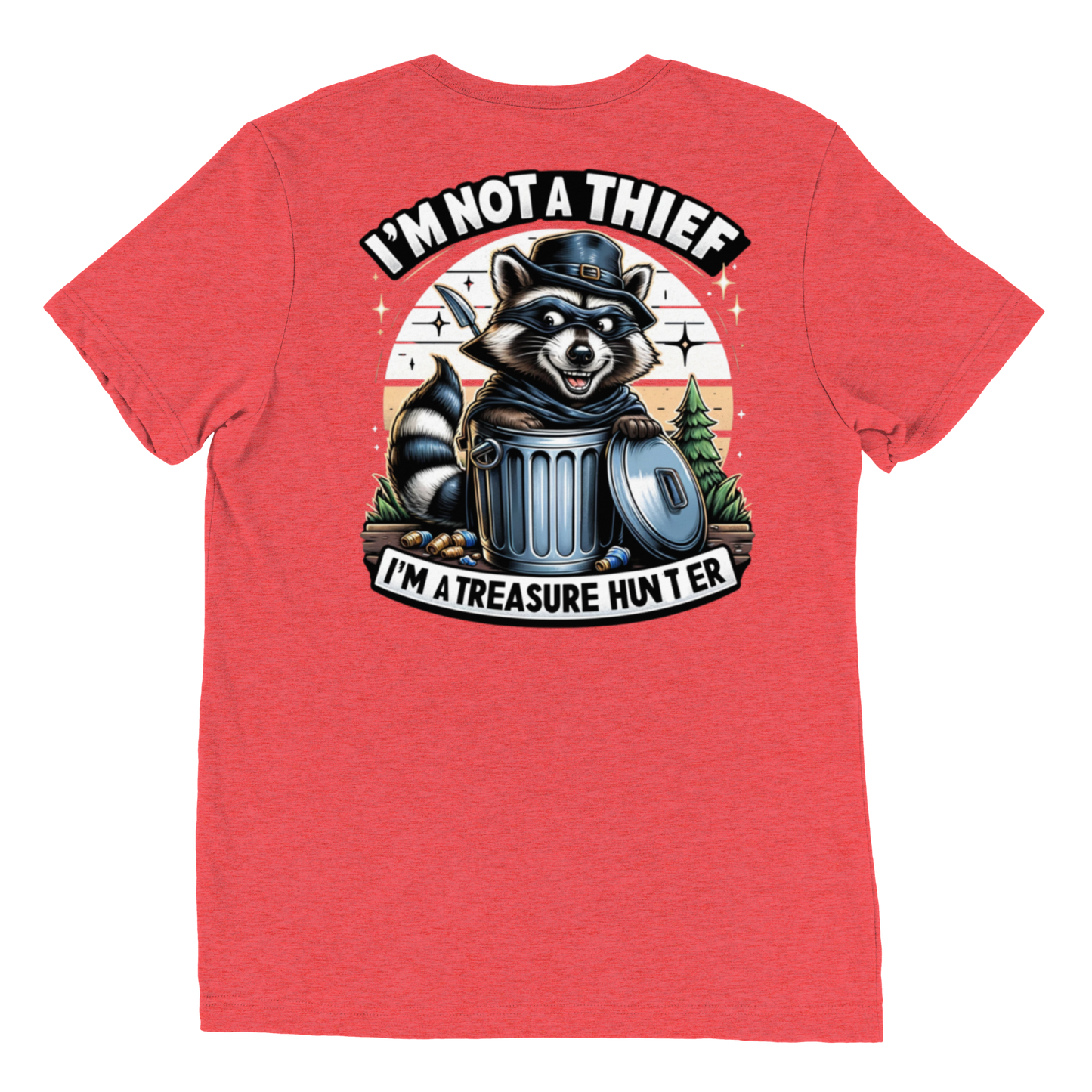 Raccoon Treasure Hunter Tee