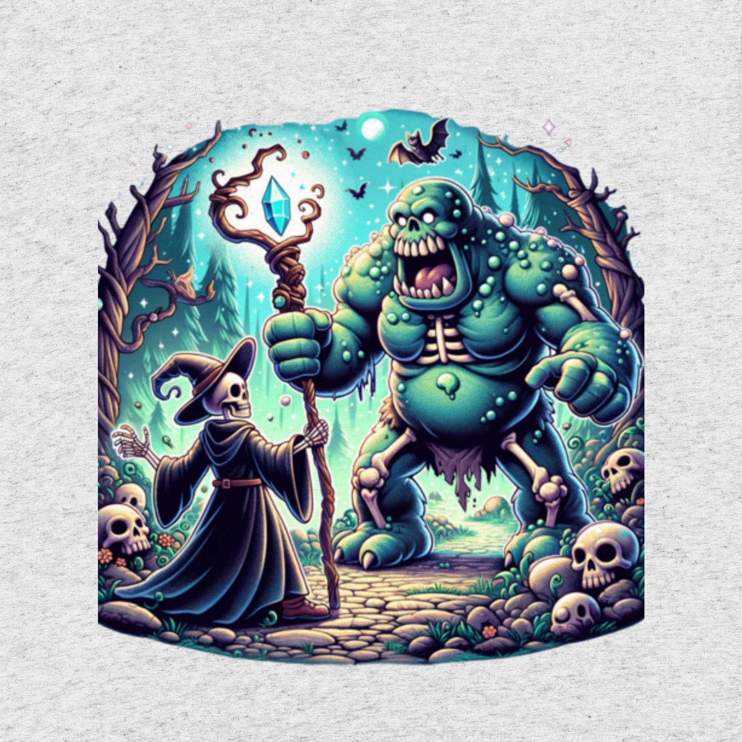 Skeleton Wizard T-Shirt