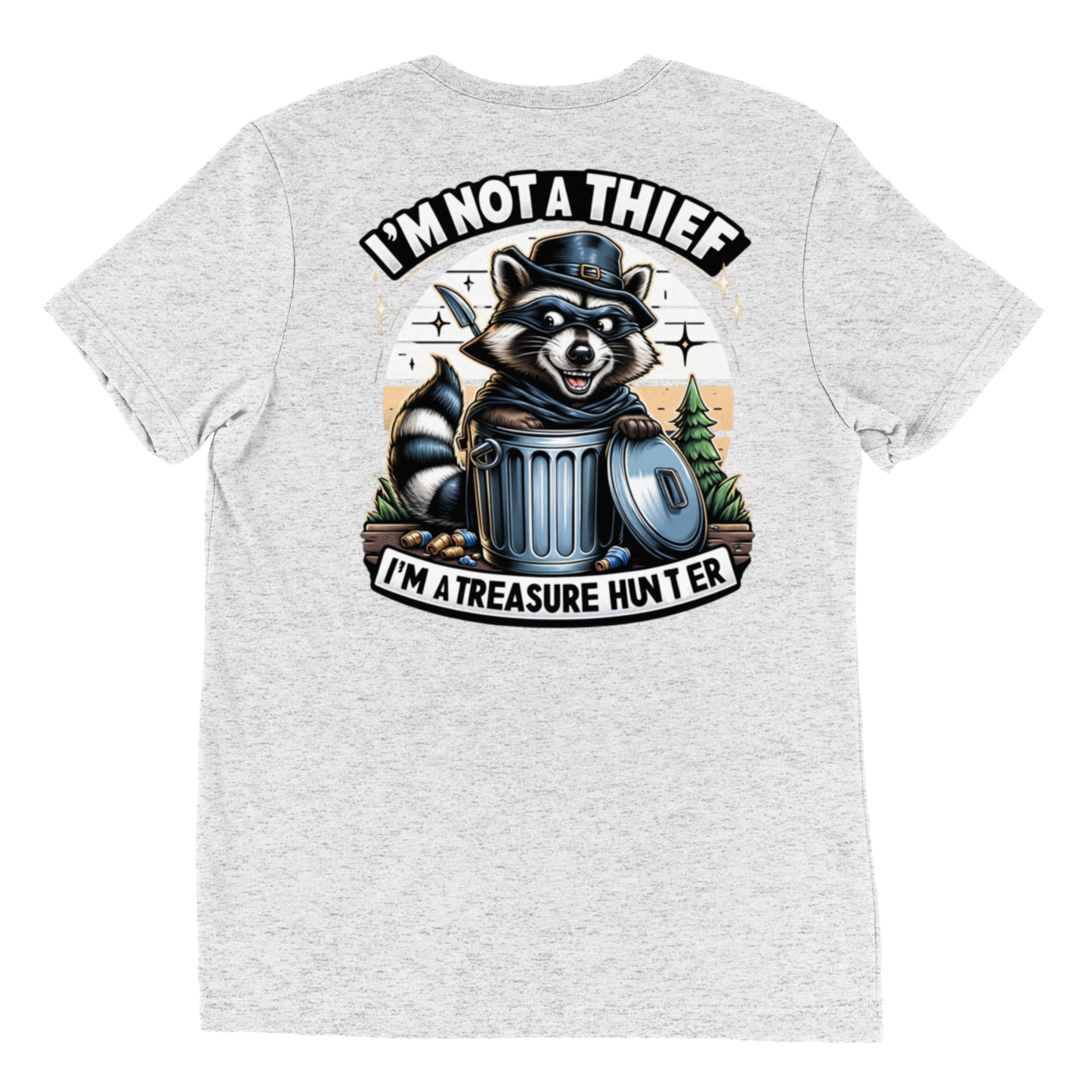 Raccoon Treasure Hunter Tee